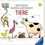 Mein erstes Klappen-Wörterbuch: Tiere