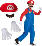 Super Mario Kostüm - Größe M