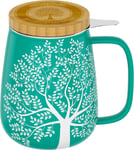 Amapodo Teetasse mit Deckel und Sieb