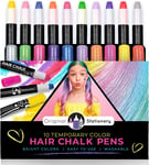 Haarkreide-Set für kleine und große Mädchen