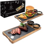 Servierbrett für Steak, Burger, Sushi & Co.