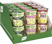 Pasta und Kartoffel Snack